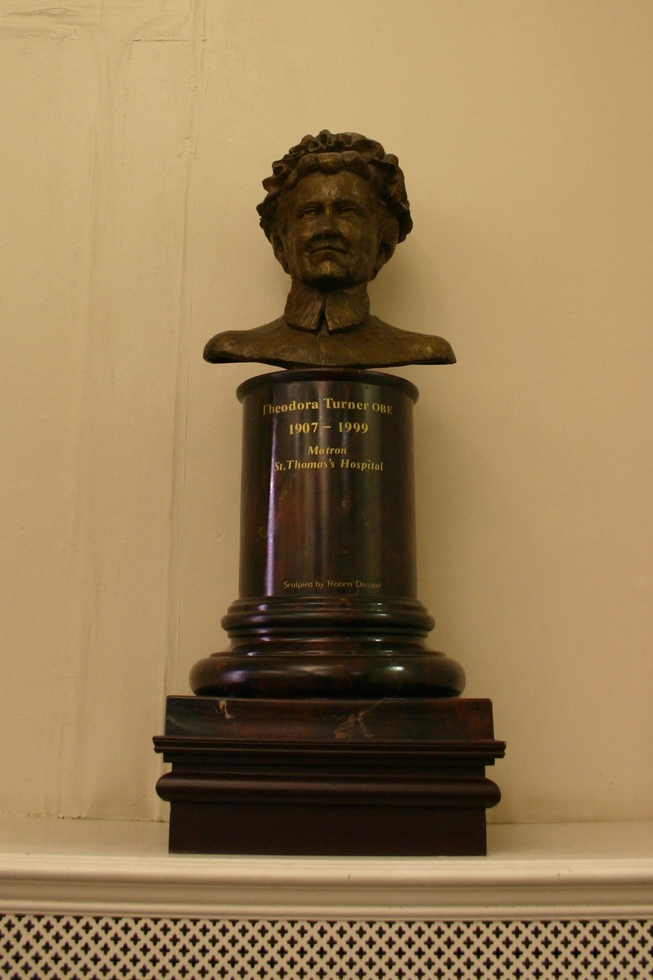 Thedora Turner's bust, St Thomas', London (88).JPG